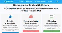 Desktop Screenshot of opticours.com